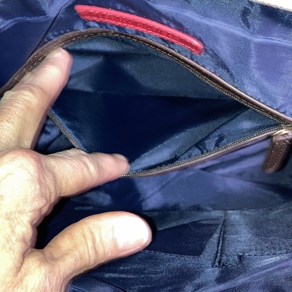 Tommy Monogram Canvas Bag NEW WITHOUT TAGS - Picture 10 of 11